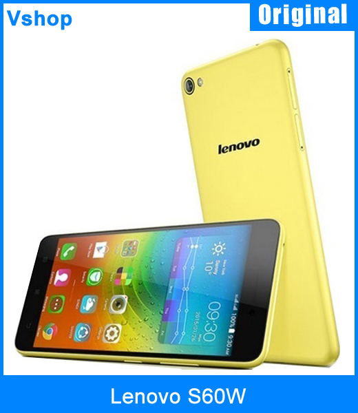 Original Lenovo S60W 8GBROM 1GBRAM 4G FDD LTE Smartphone 5 0inch Android 4 4 Snapdragon 410