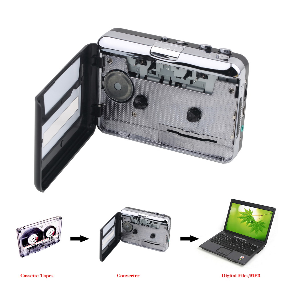  USB   ,   ,   USB Cassette-to-MP3   