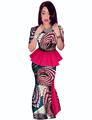 African Dresses for Women Wax Private Custom Traditional Set Clothing Women Printed Dress African Skirt Top