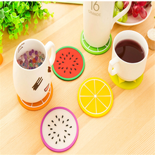 Heat Insulation Silicone Coaster Coffee Table Cup Mats Pad Placemat Kitchen Accessories Cooking Tools YG0002