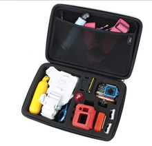 2015 Brand LARGE SIZE Go Pro Shockproof Portable Case Camera Bags for GoPro HD Hero 4/3+/3/2/1 sj4000 Accessories men designer