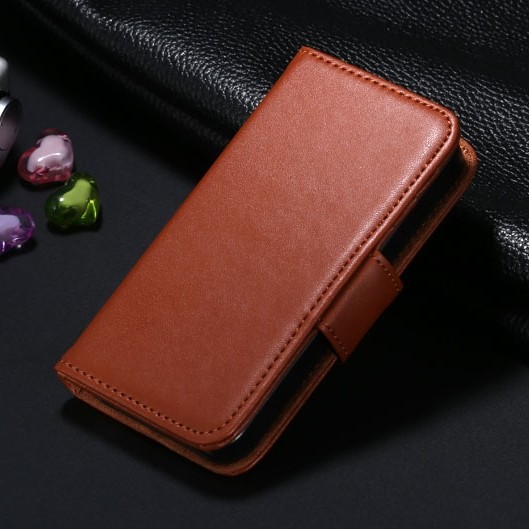 For-iPhone-4-4S-Mobile-Phone-Case-Luxury-Plain-Skin-Flip-Leather-Case-Cover-For-Apple (1)