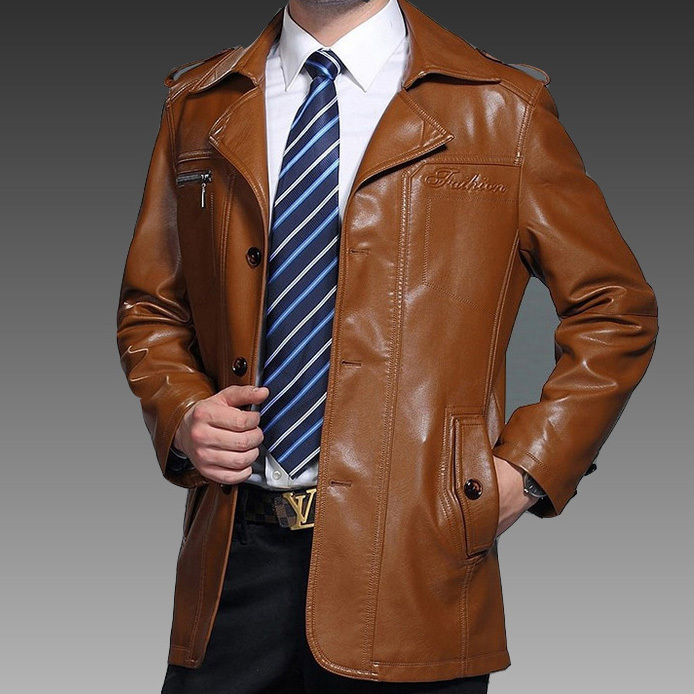 Men's dress leather jackets