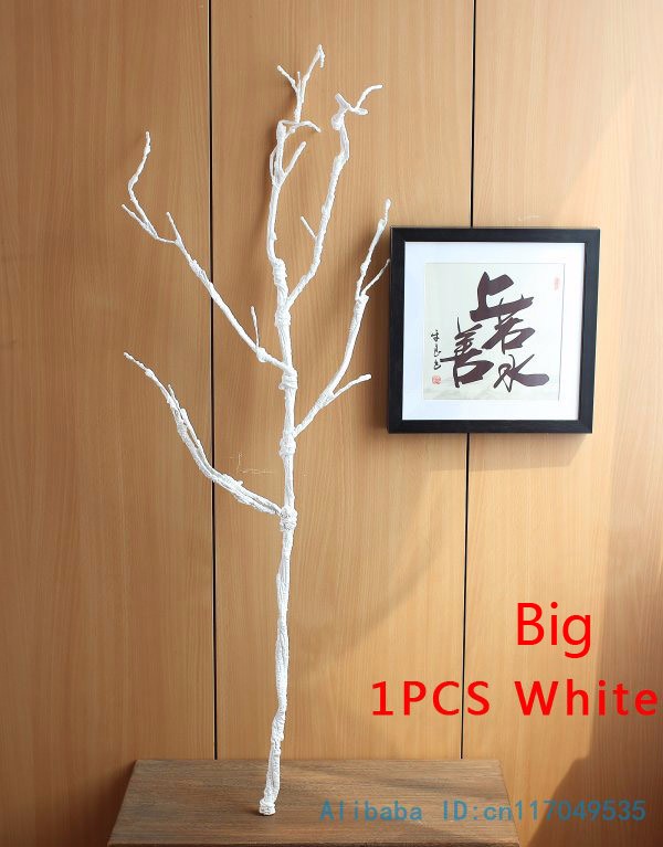 6pc/set Artificial Leaf Plastic Tree Branches DIY Wedding Home Decora Hot Sale 