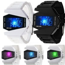 Light Digital Sports Quartz Silicone Fashion LED Wrist Watch Men’s Boy’s Watch