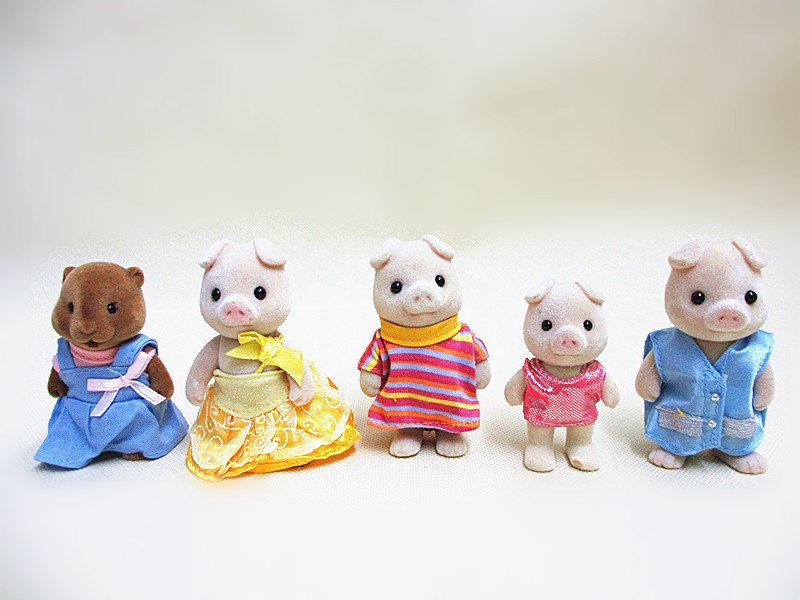 sylvanian families plush toys