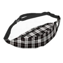 Nerka white tartan 3D Printing military waist bag who cares Fashion New 2016 Hot Now fanny pack for women drop leg fanny pack