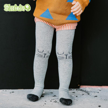 Kawaii Cat Pattern Boys Girls Stocking Children’s Tights Toddler Kids Stocking Girls Tights Pantyhose Infant Clothing For 0-3Y