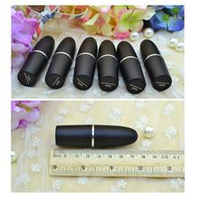 2015 new 1pcs high quality lipstick Brand Cosmetic Makeup Long Lasting Black Red purple Blue color