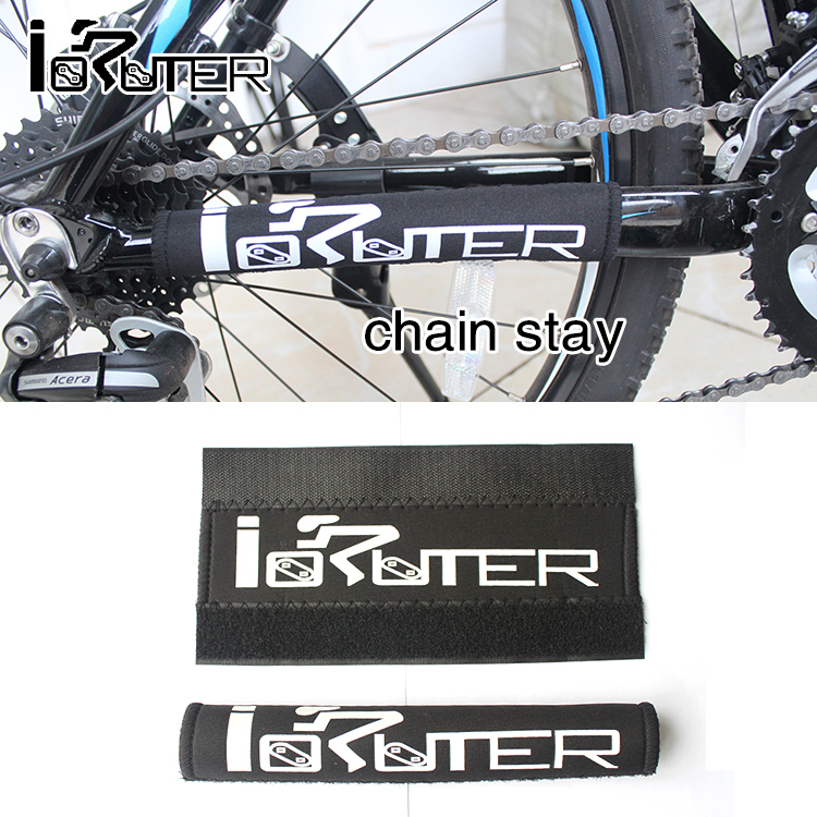 Cycle Zone Brand Durable Cycling Chain Stay Chainstay Bike Bicycle Guard Cover Frame Black Protector