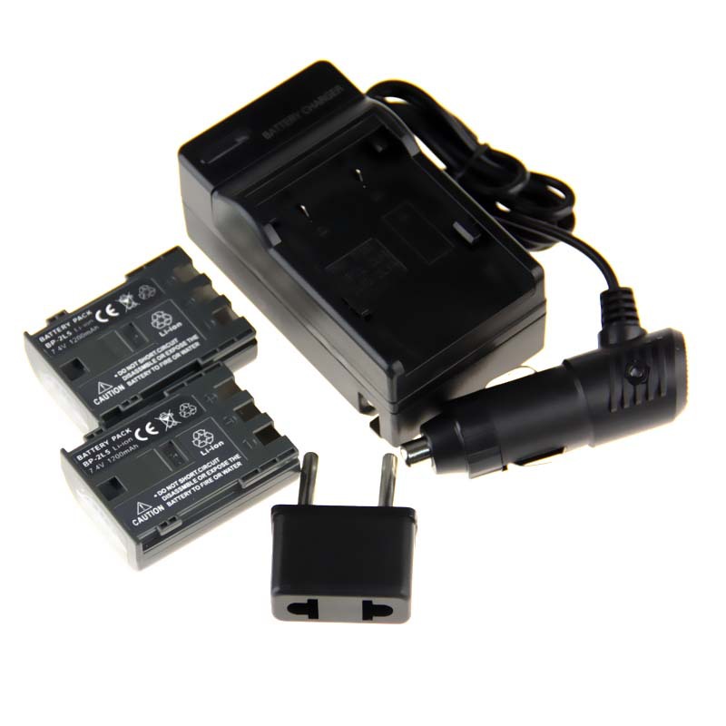 BP-2L5 2PCS Battery + Charger + Car Charger 1200mAh Camera Batteria For Canon NB-2L, NB-2LH, BP-2L12, BP-2L13, BP-2LH Batteries BP-2L5 2PCS Battery + Charger + Car Charger 1200mAh Camera Batteria For Canon NB-2L, NB-2LH, BP-2L12, BP-2L13, BP-2LH Batteries