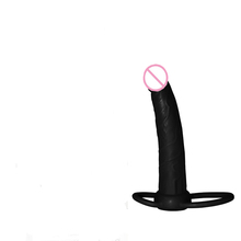 Waterproof 5.5 Inch Silicone Love Rider Fantasy Double Prober Penetration Strap-On Anal Sex Dildos for Women, Adult Erotic Sex