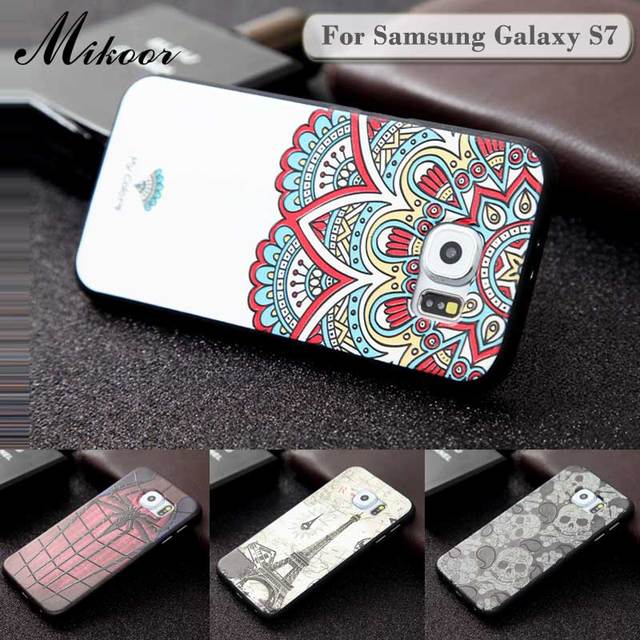 Мода Окрашенные Мягкие TPU Силикона 5.1For Samsung Galaxy S7 Case для Samsung Galaxy S7 G9300 G930 Сотовый Телефон Case Cover MC001