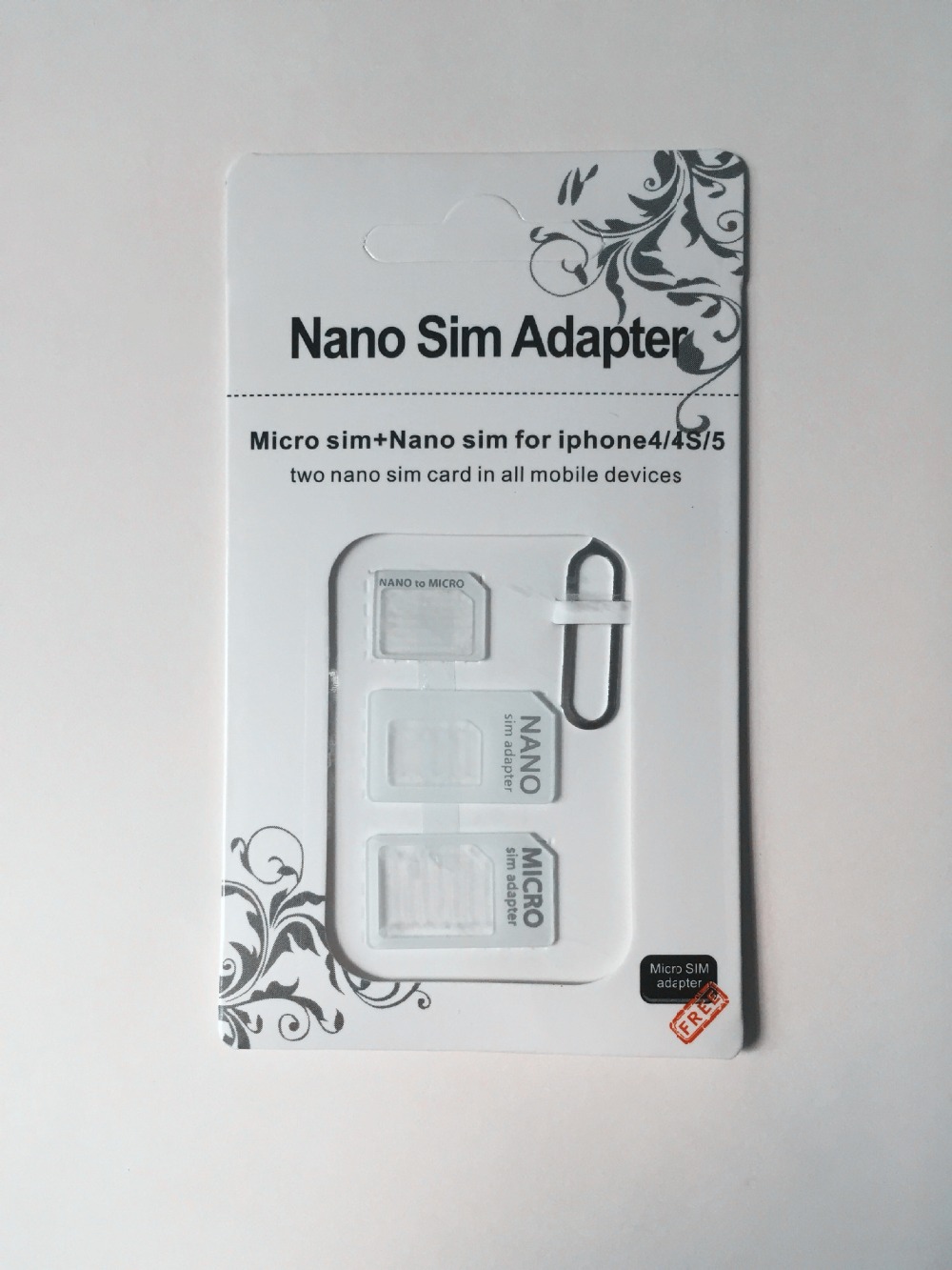 2 ./ 4  1 . nano sim  micro sim         iphone 6 / 5 / 4s / 4 + pin