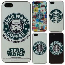 Hot Starbucks Star wars coffee design phone case for iphone 5 case for iphone 5s case phone Case
