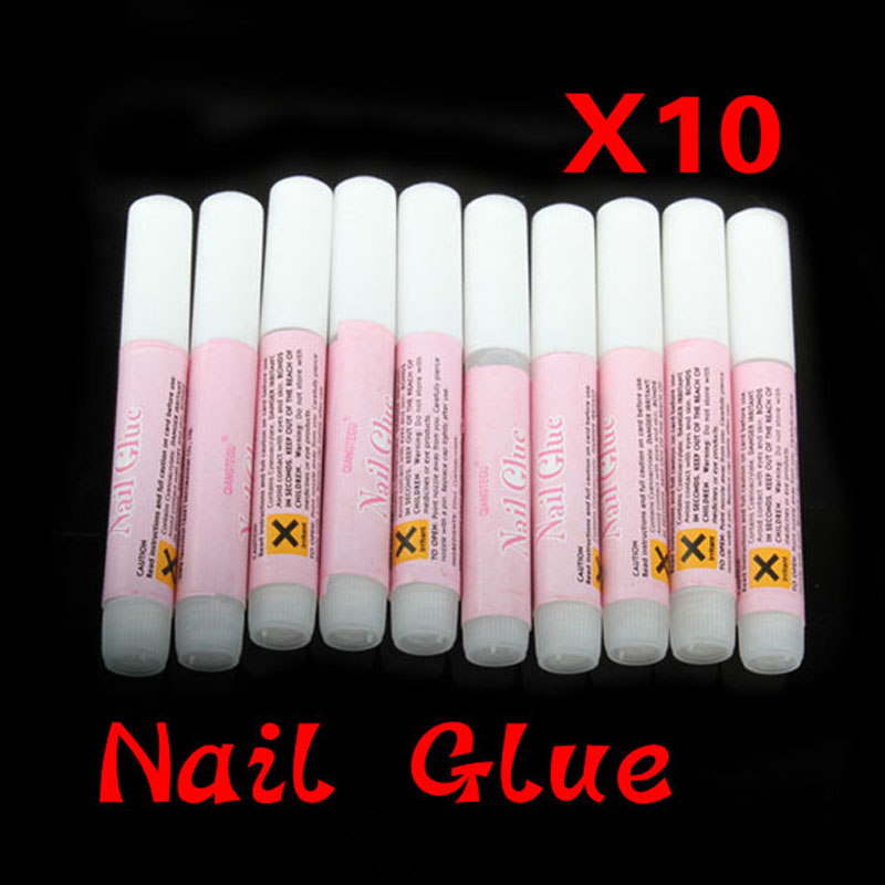 Гаджет  #F9s 10 x 2g Mini ProfessionaL Beauty Nail False Art Decorate Tips Acrylic Glue None Красота и здоровье