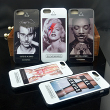 Case for iPhone 5 5S Elevenparis Brand Super Star Marilyn Monroe Justin Bieber Soft TPU Case Cover  for iPhone 5 5s phone bags