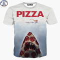 Mr 1991 funny Pizza Shark 3D printed t shirt kids good quality Europe and America style