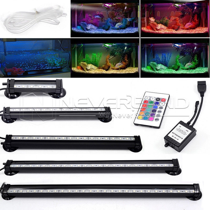  Plug 12-46  5050 RGB LED  Fish Tank       