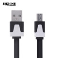 Hot 1m Noodle Micro USB Data Sync Charger Micro USB Cable for Samsung S5 S6 S7