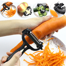 Random Color Kitchen Accessories Tools 2016 Multifunctional Carrot Potato Melon Gadget Vegetable Fruit Peeler Slicer Cutter
