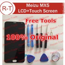 Meizu MX5 LCD Screen Original LCD Display+Touch panel Digitizer Replacement For MTK6795 1920X1080 FHD 5.5″Meizu MX5 (Black)