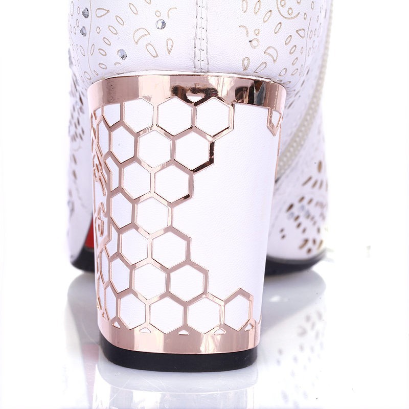 Women Sandals Knee High Women Boots Sexy Fashion Sandal Heels(7cm) La