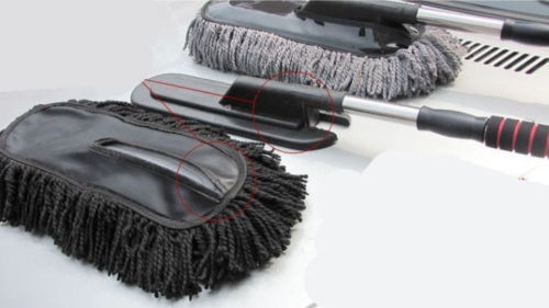 New-Flat-head-wax-trailers-Car-Cleaning-Wash-Brush-Dusting-Tool-Large-Microfiber-Telescoping-Duster (2)