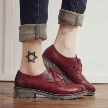 FLAT Oxford shoes for women flats new autumn 2015 Fashion women shoes moccasins sapatos femininos sapatilhas zapatos mujer