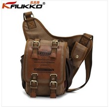 KAUKKO men bag messenger military canvas man brand retro vintage sports crossbody small bags for men tactical rucksack KKK003