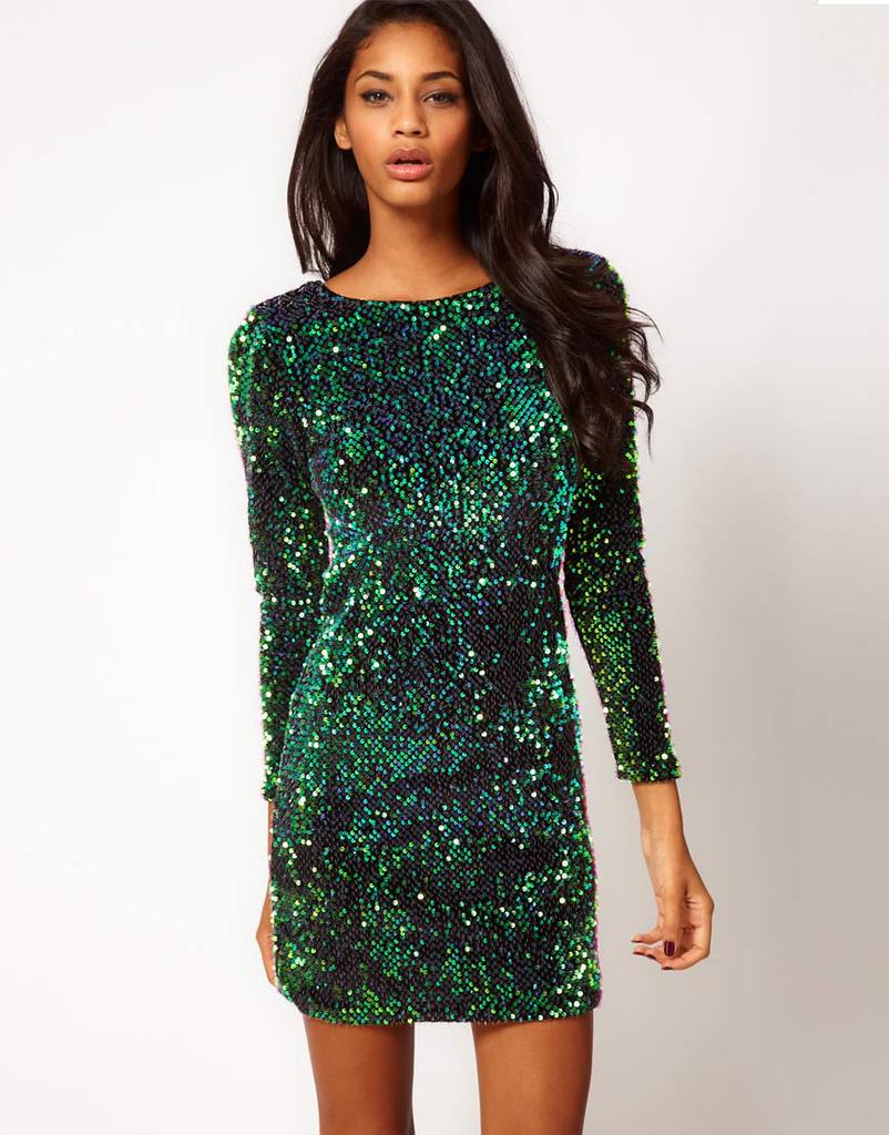 Collection Glitter Party Dresses Pictures - Reikian