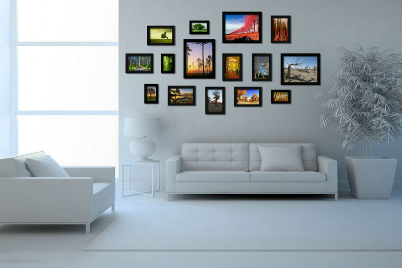 Wall Frames Set picture frame collection wall - webforfreaks Wall Frames Set picture frame collection wall - webforfreaks