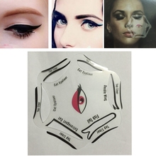 Multifunction Eye Stencil 3 Style Cat Eyeliner Stencil For Eye Liner Template Card Fish Tail Double Wing Eyeliner Stencil Makeup