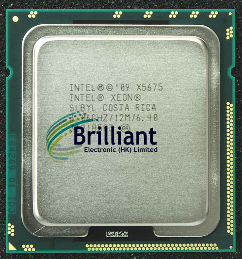  X5675 SLBYL CPU Processor Six-Core/3.06 /L3 = 12 /95   LGA 1366    
