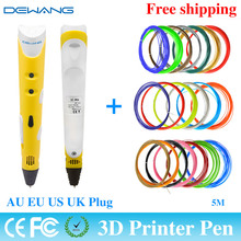 Direct Manufacturer 3D printing pen made in China hot sale DEWANG Brand FOR children With 20