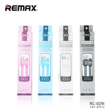 Quality Luxury Remax Phone USB Charging Cable For iPhone6 5s iPad For 8 Pin iOS9 Fast Charge Wire Cord With LED Breathing Light