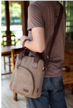 2016 men’s travel bag sport Canvas bag fashion male portable business tote messenger bags high quality brand shoulder I-pad bags