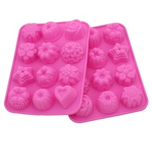 Cozinha Chocolate Jelly Candy Holder Baking Pastry Tools Kitchen Accessories Silicone Mould Non Stick Cake Mold Bakeware