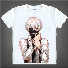 Summer Tokyo Ghoul T-Shirt Anime Fashion 2016 NEW t shirt Men Clothes Short Sleeve
