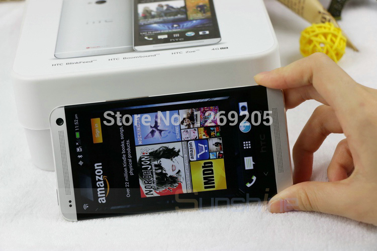 Unlocked Original HTC One M7 Mobile Phone 4 7 QQualcomm Quad Core Smartphones 2G RAM 32GB