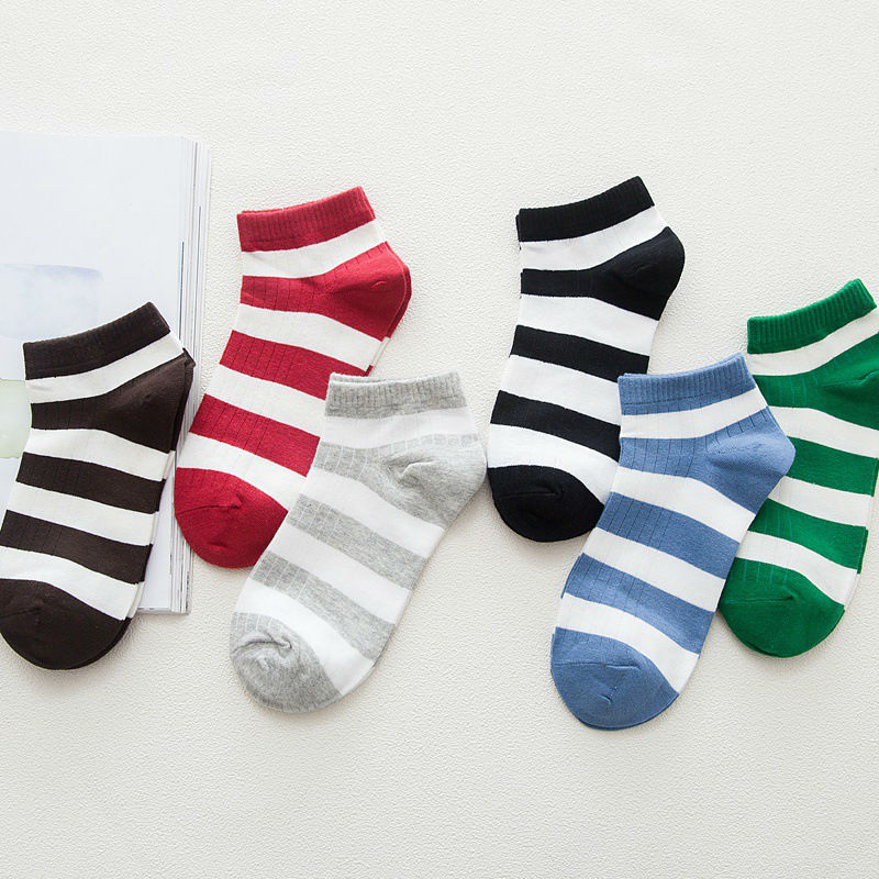 Acquista All'ingrosso Online Green & Black Socks Striped Da Grossisti ...