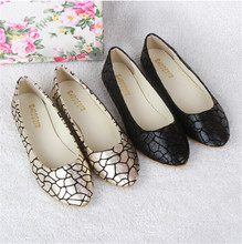 SALE shoes woman fashion brand flat shoes slip-on zapatos mujer big size women casual charming crack style slip-on flat shoes