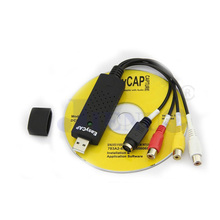 USB 2.0 Easycap dc60 tv dvd vhs video Capture adapter Easy cap card Audio AV mmm video capture card Fast usb video graber dvr