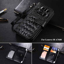 PU leather Case For Lenovo S8 A7600 Phone Case Flip Cover For Lenovo S8 A7600 Business Wallet Style Cover