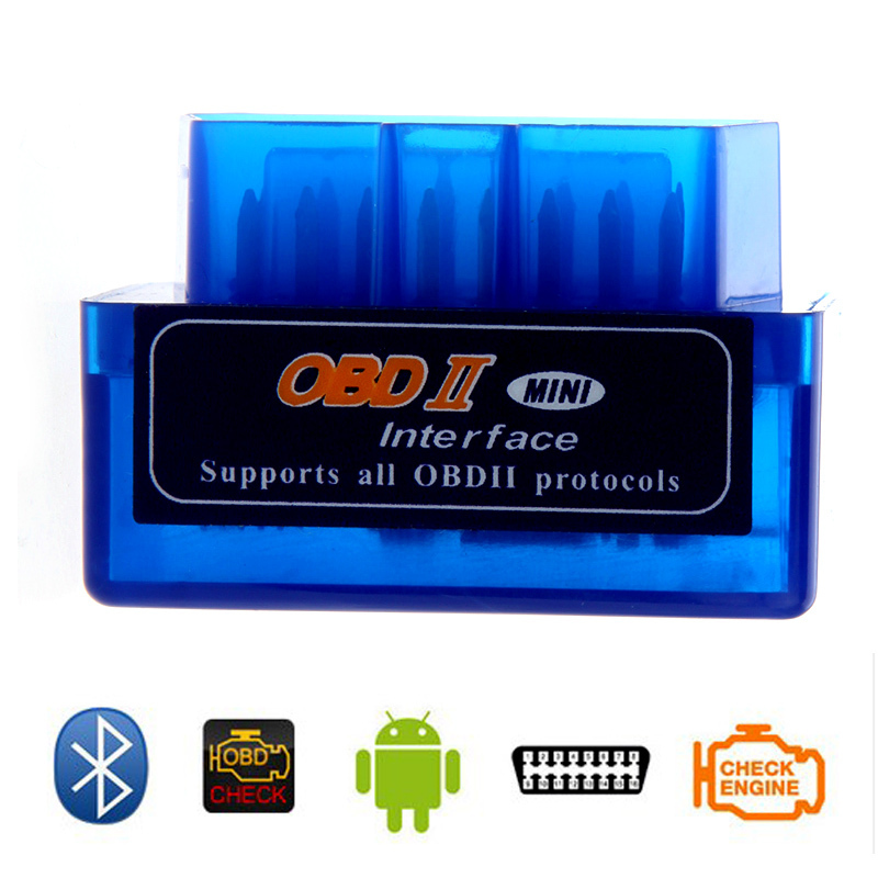 Mini V2.1 ELM327 ELM 327 OBD OBD2 Bluetooth Interface Auto Car Scanner ...