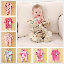 Cute Cartoon Pink newborn baby girls clothing baby jumpsuits newborn baby rompers for newborns children’s clothes pink rompers