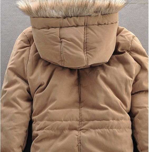 2015 Thick Warm Long Winter Jackets Men Fur Hood Warm Winter Coat Men Down Jackets Plus