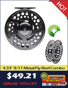 110 fly reel with spare spool