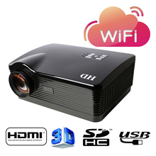 Android Wifi LED Projector 5500 Lumens 1080P Full HD Smart Home Theater 3D Quad Core Beamer Video Projecteur HDMI/AV/TV/USB