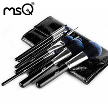 Free Shipping Brand MSQ Professional 10 Pcs Cosmetics Makeup Brush Set Maquillage Tool And Makeup Set